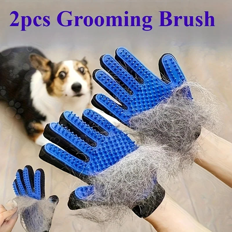 PawSoft™ Gentle Pet Grooming Glove