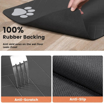 PawDry™ Quick-Dry Pet Feeding Mat