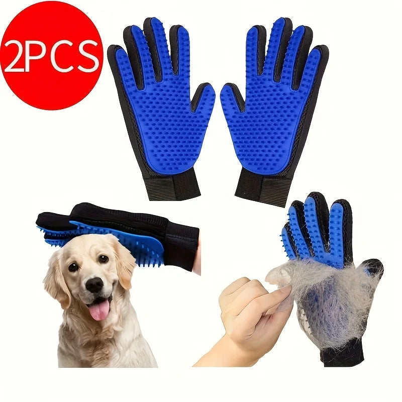 PawSoft™ Gentle Pet Grooming Glove