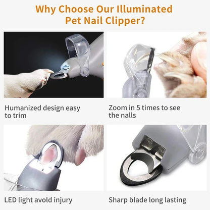 PawTrim™ LED Pet Nail Clipper