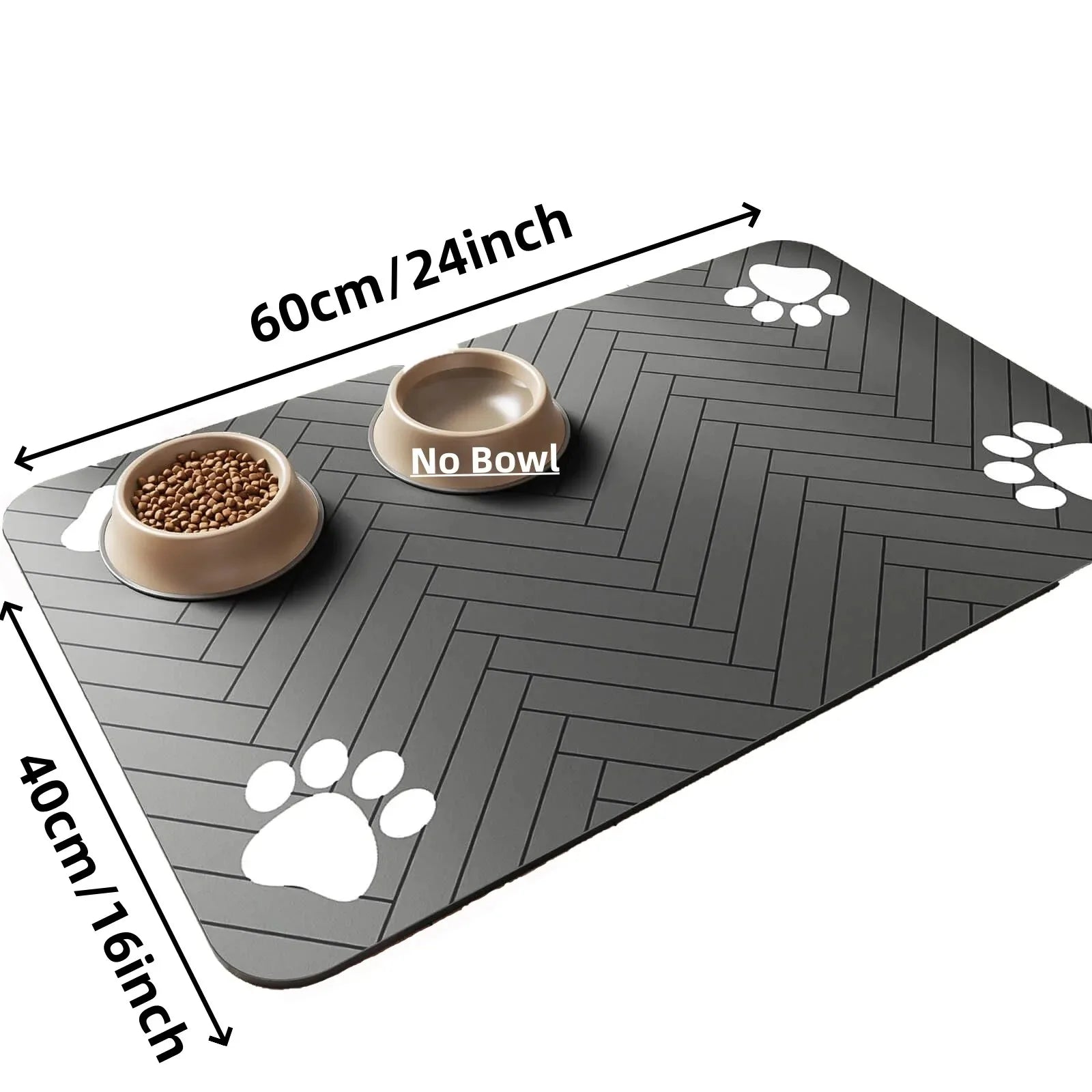 PawDry™ Quick-Dry Pet Feeding Mat