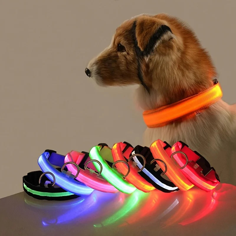 GlowPaw™ LED Night Safety Collar