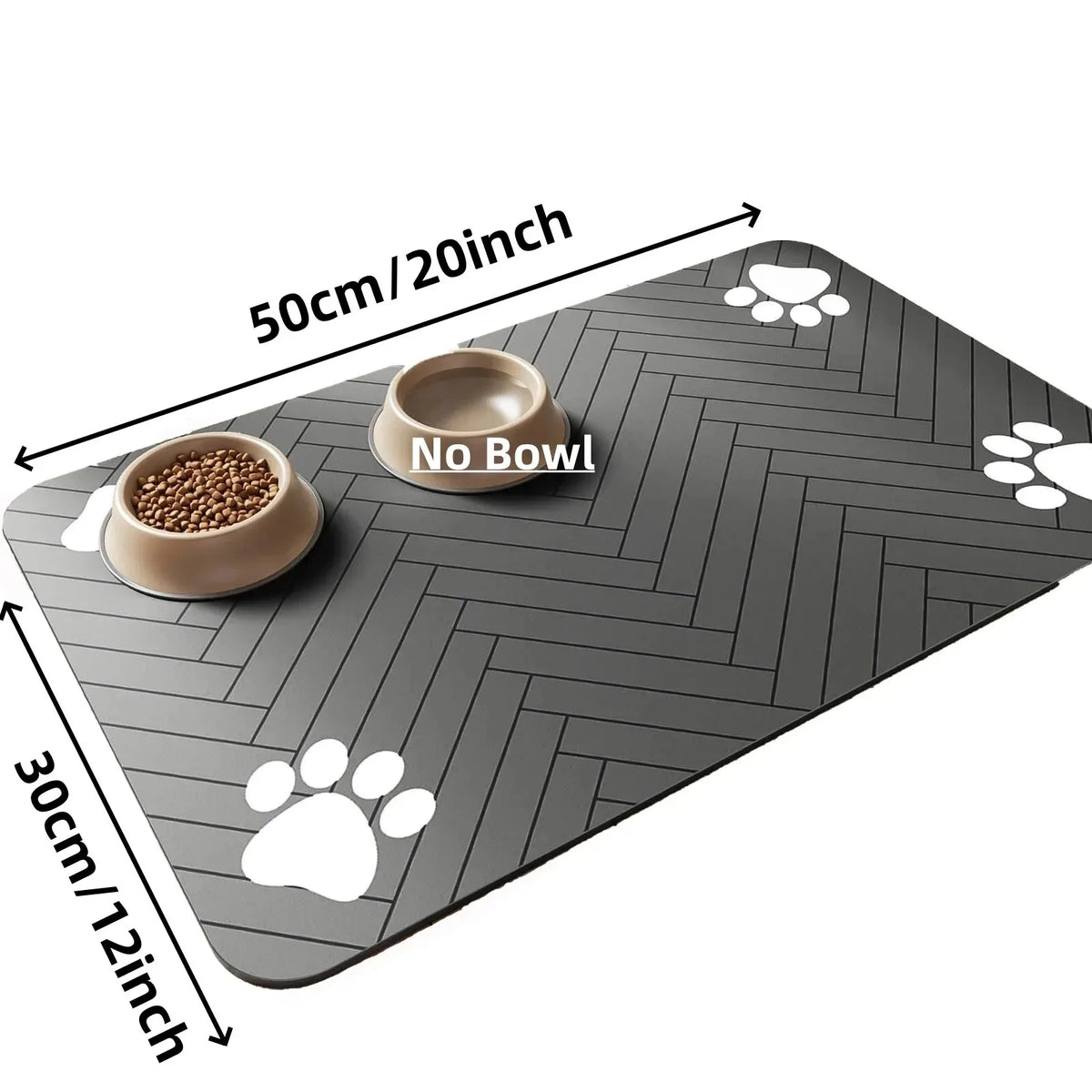 PawDry™ Quick-Dry Pet Feeding Mat