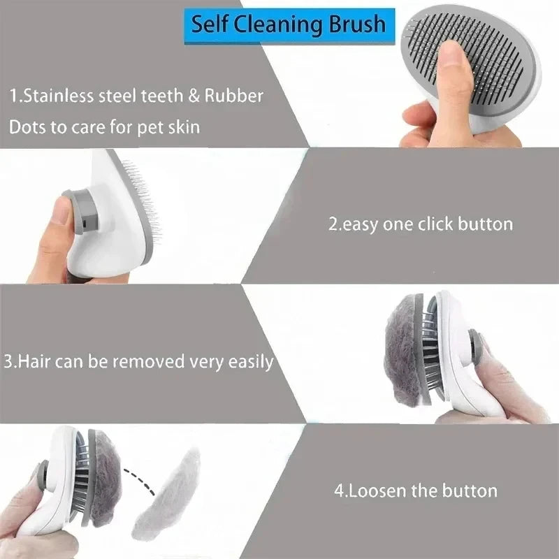 FurRoll™ Pet Hair Remover Deshedding Brush