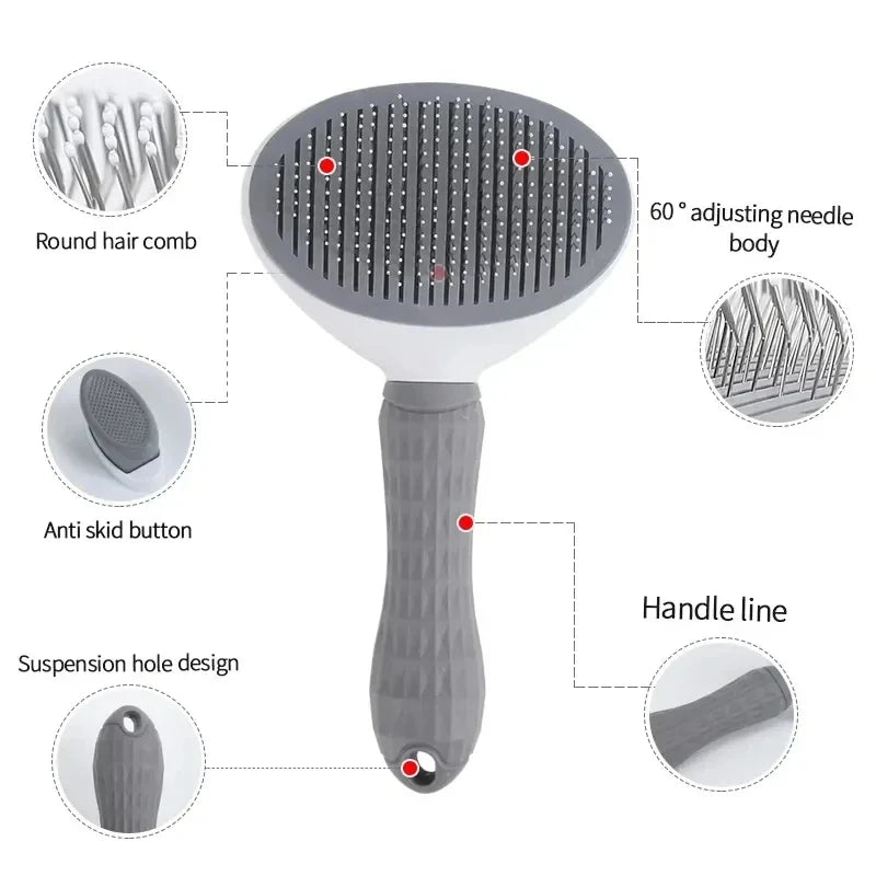FurRoll™ Pet Hair Remover Deshedding Brush