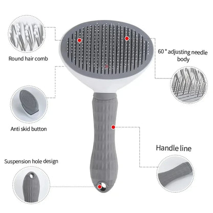 FurRoll™ Pet Hair Remover Deshedding Brush